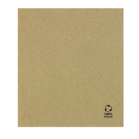 Paquet tovallons paper reciclat 1 capa 33x33cm