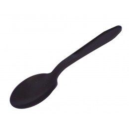 Culleres compostables negres pack 100u