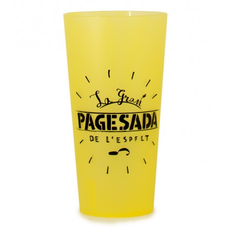 2019 Got mèdium 40cl translúcid personalitzat - 1 tinta